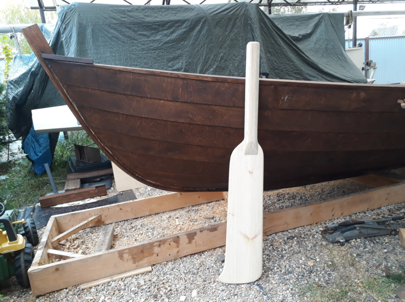 Examination of the steering oar (pin)