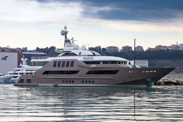 J'Ade's yacht is setting trends, not following them.