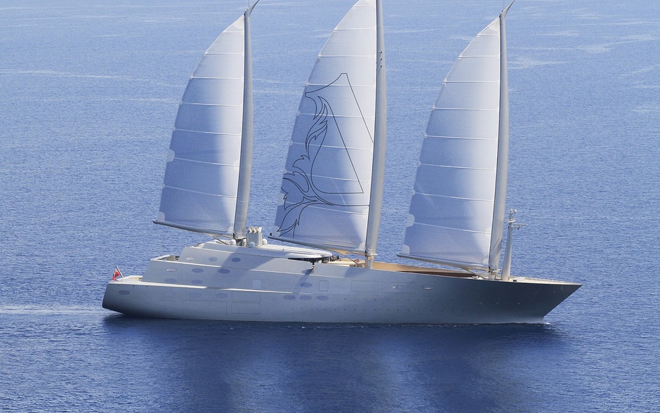 Sailing yacht A
