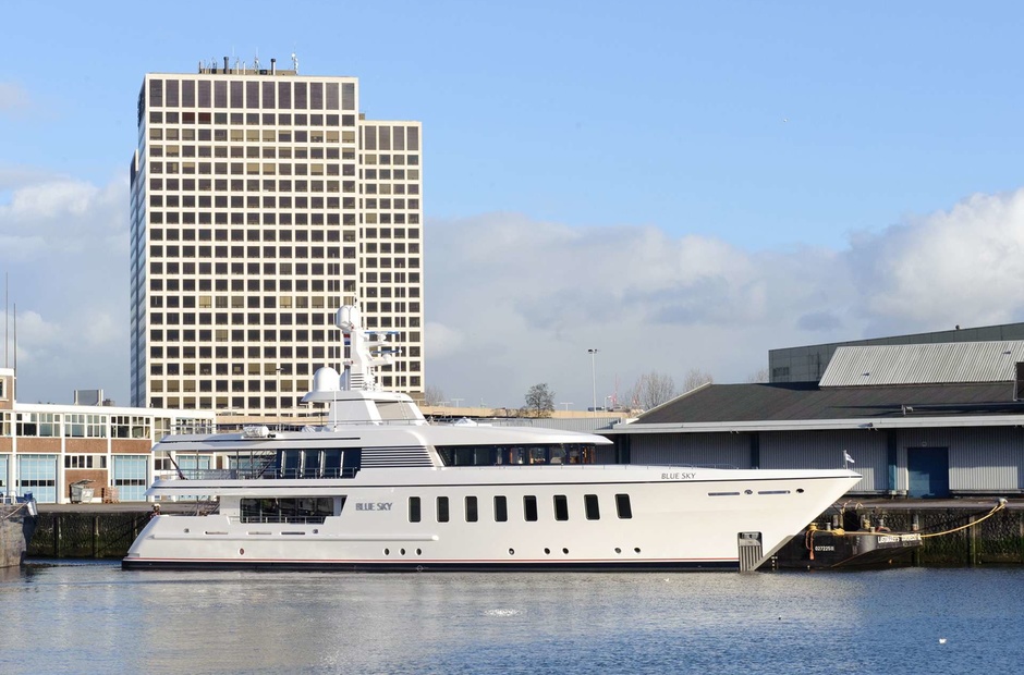 Feadship Blue Sky