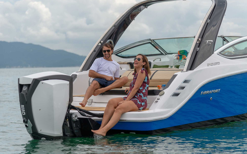 Fibrafort Focker 242 GTO Outboard