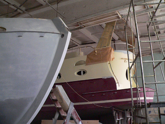 Gemond boatyard Freedom 43 ft/hull 05