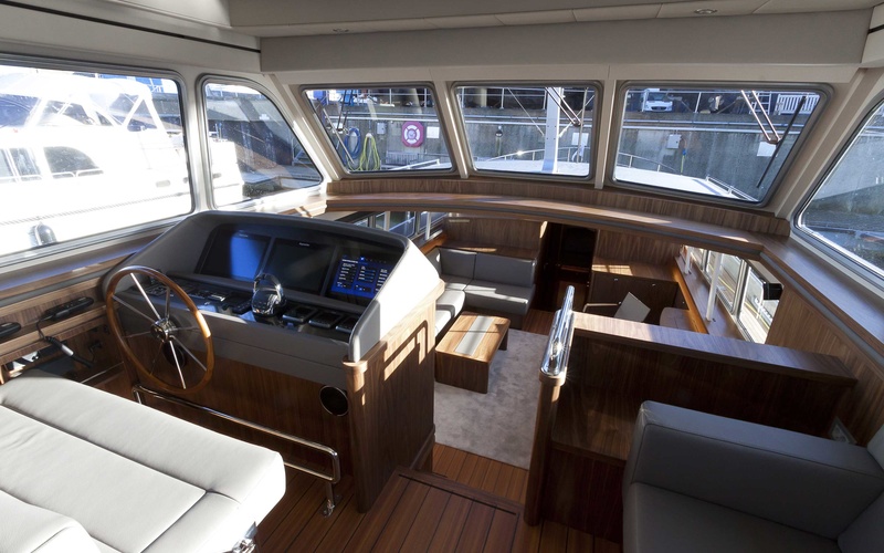 Linssen 590 AC Wheelhouse