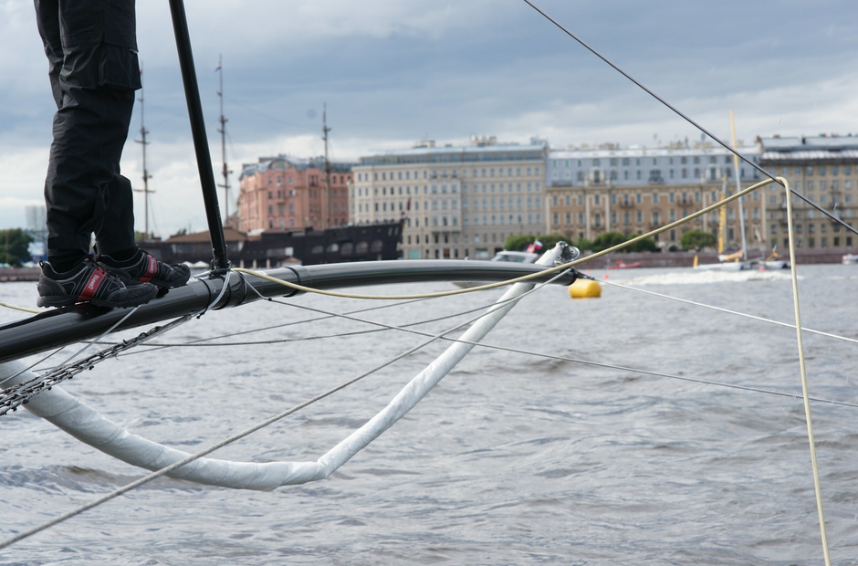 Extreme Sailing Series в Питере. Это не забег на стометровку