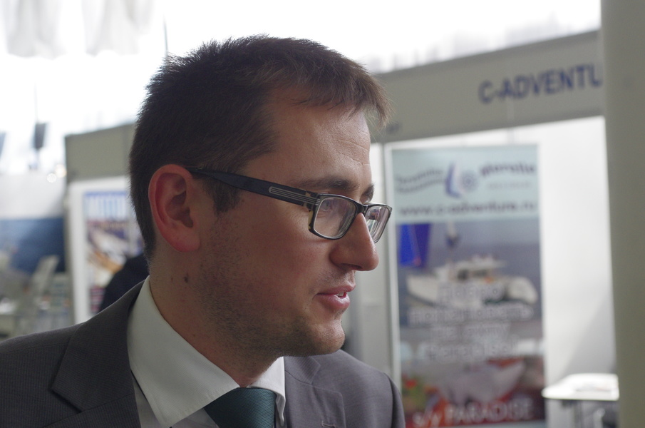 The Vice-Consul of Poland, Mr. Wojciech Cholewinski, opened the presentation of Polish companies.