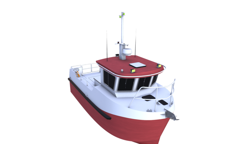 Marine Pro Boats Mariner 28 Commercial Fisher