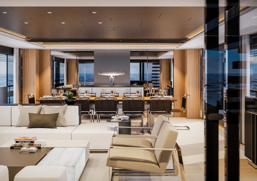 Main deck saloon