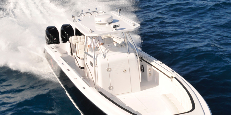 Cigarette 39' Top Fish Open
