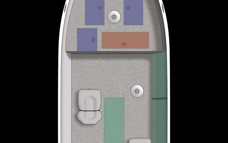 Crestliner 1600 Vision Tiller