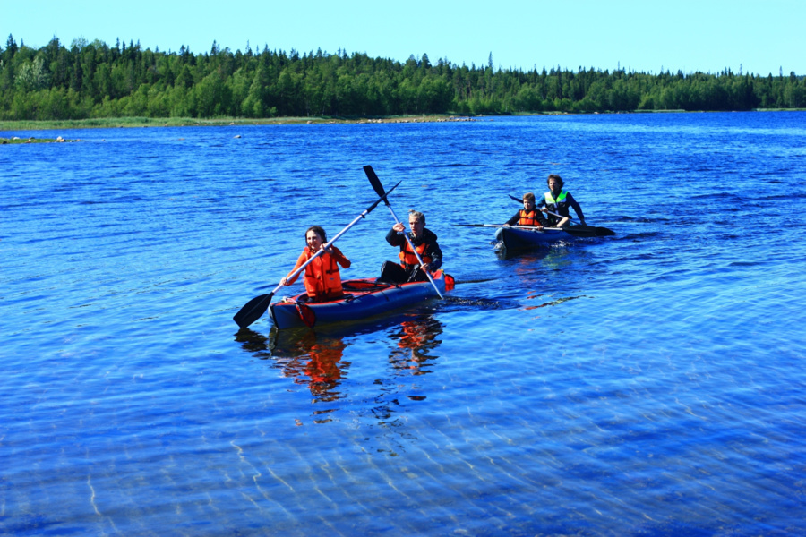 The participants of the White Sea kayak trip also received 3 grades.
