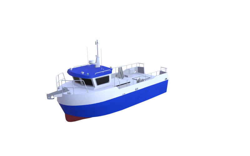 Marine Pro Boats Mariner 36 Commercial Fisher