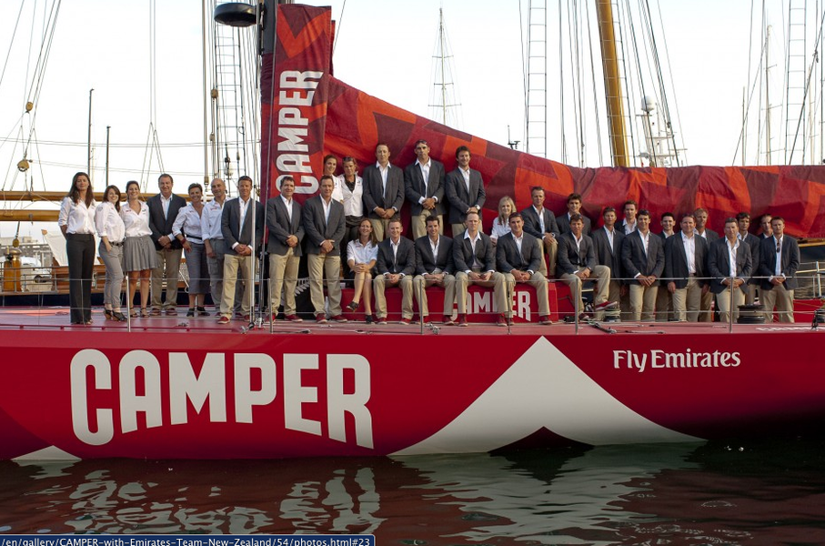 Команда Camper - Team New Zealand