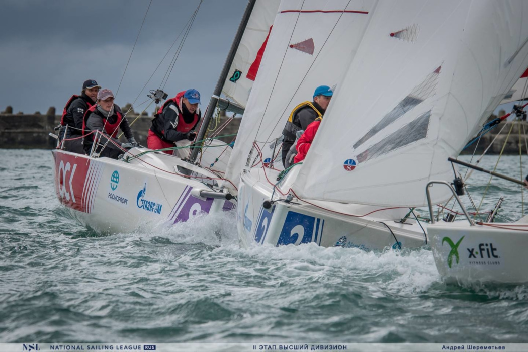 The best result was shown by the Black Sea crew, who won 3 out of 4 races. One victory also went to NAVIGATOR Trem, ZID Art Sailing team, OSK, RUS7, St. Petersburg Yacht Club Sailing Academy team, Calipso and leaders of the 1st stage of the National Sailing League competitions - ArtTube RUS1 and «Ahmat».