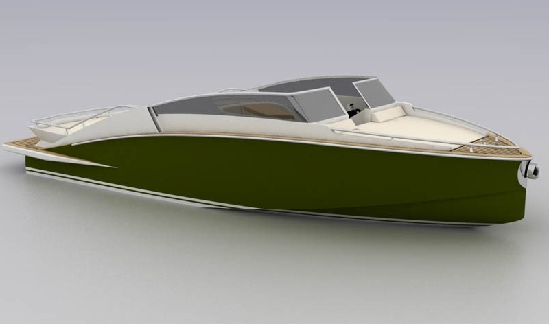 Wooden Boats Elettric Wood 26