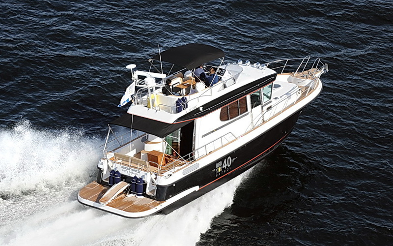 Nord Star 40 Patrol 3-cabin layout