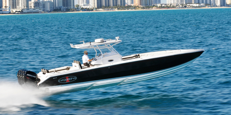 Cigarette 39' Top Fish Open