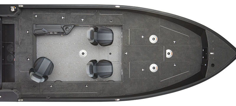 Alumacraft Competitor Shadow 205 Tiller