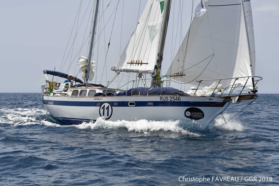 Endurance 35 Esmeralda by Igor Zaretsky during Golden Globe Race 