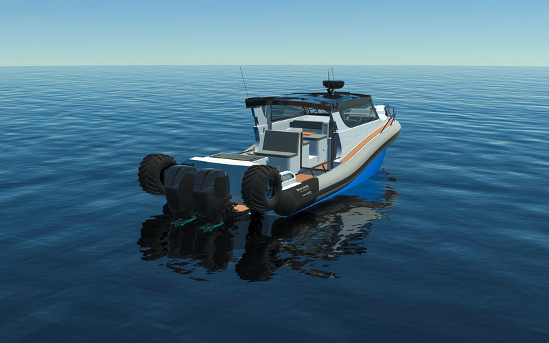 Sealegs 12m Cabin RIB