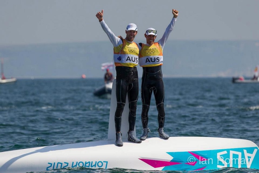 Maybe it was harder for Australians to turn the 470 mast down than to win gold.
