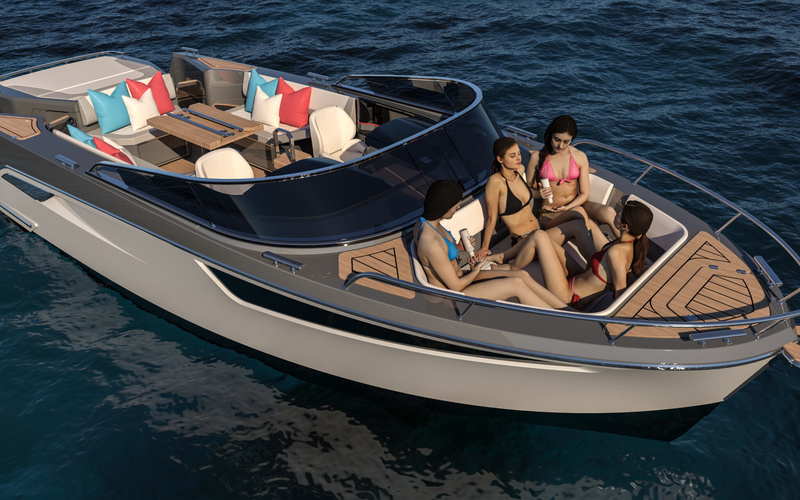 Alfastreet Marine 28 Open Motor