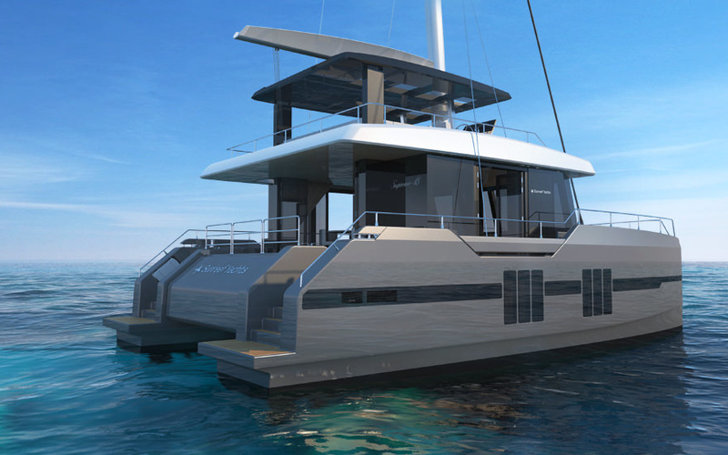 Sunreef Supreme 48 Sailing
