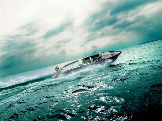With the introduction of the planetary gearbox and advanced propeller design, Boesch boats' efficiency increased by 15% by the early 90s.