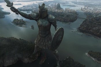 On a yacht at the locations of the shooting &laquo;of the Game of Thrones.&raquo;