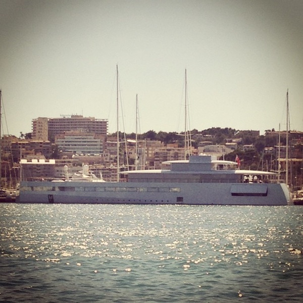 Venus in the port of Palma. What is she doing here?