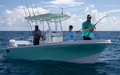 Dusky 227 V Open Fisherman