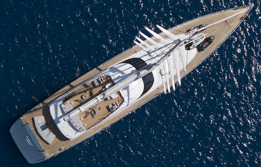 All About U is equipped with a pair of Caterpillar engines and can reach speeds up to 15 knots.