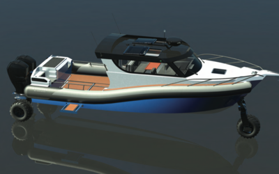Sealegs 12m Cabin RIB