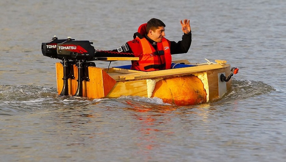 Dmitry Galitsyn has already tested his ship.