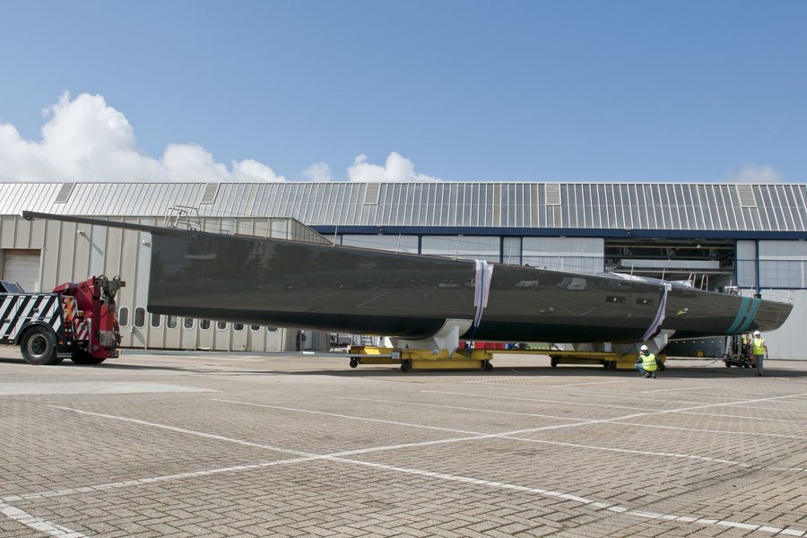 Hamilton before the launch