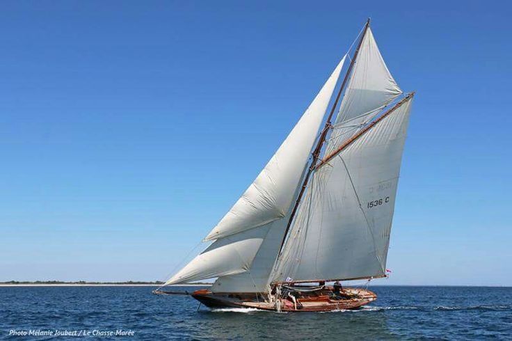 First Rep Duick under all sails...