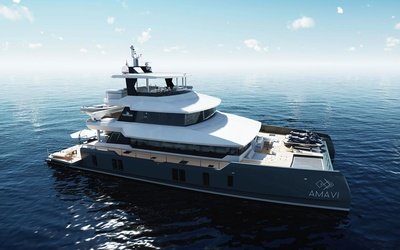 Two Oceans 870 Power Catamaran
