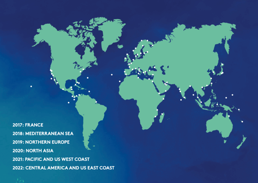 Round-the-world expedition plan