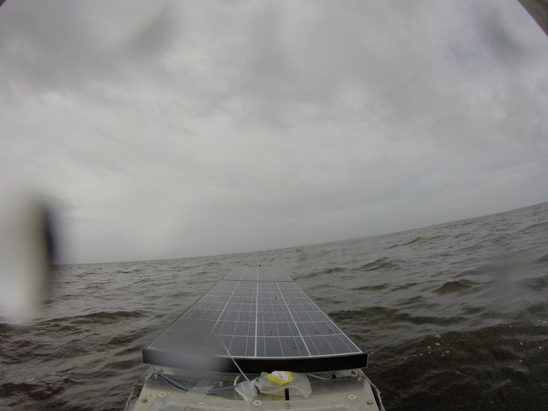 Footage from the GoPro onboard when leaving the harbour of Gloucester. 