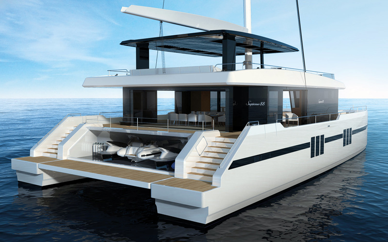 Sunreef Supreme 88 Sailing