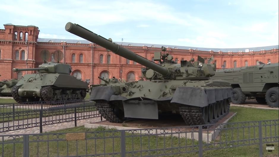 In the artillery museum.