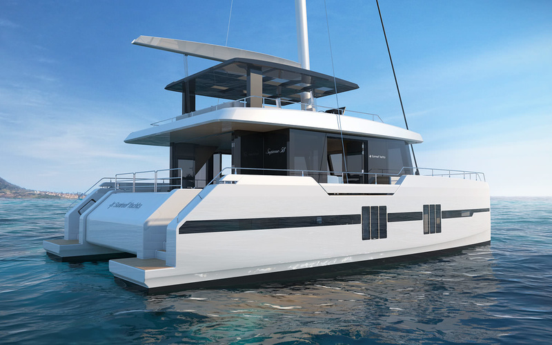 Sunreef Supreme 58 Sailing