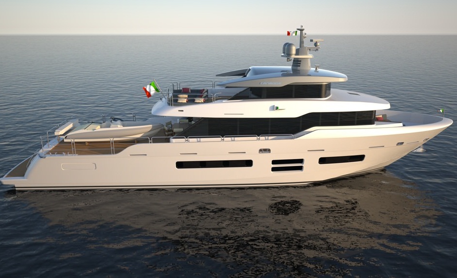 Sold: Первый корпус Oceanic Yachts 90