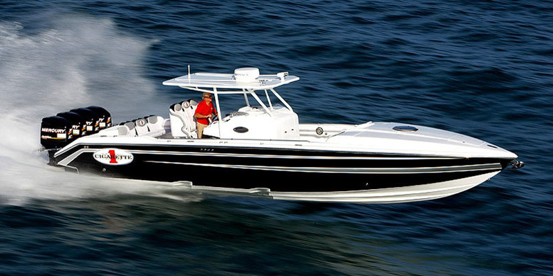 Cigarette 39' Top Fish