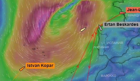Weather at 8 am UTC March 5