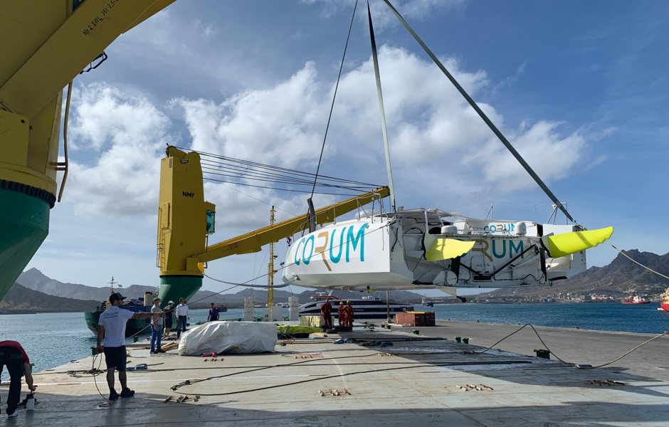 CORUM L'Épargne - IMOCA of the retired yachtsman Nicolas Troussel from the Vendee Globe 2020 round-the-world singles regatta