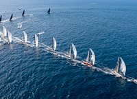 The fleet of ClubSwan 50 was the largest in the regatta. There were 18 teams competing in this class at once.