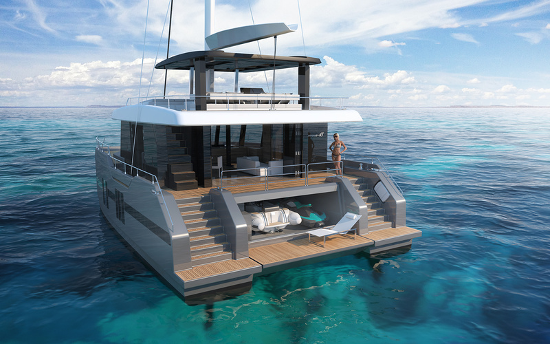 Sunreef Supreme 48 Sailing