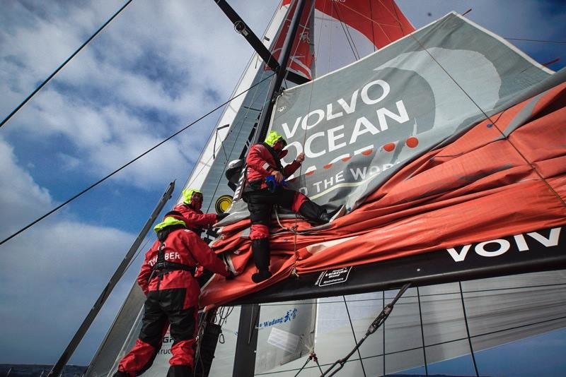 The race participants were on their way from Auckland to Itajai.