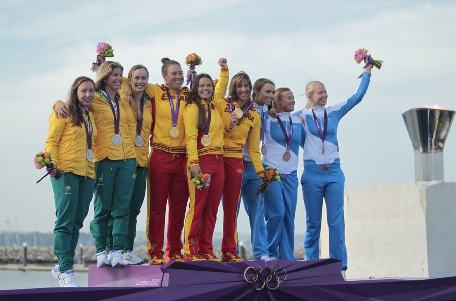 And they were almost on the podium.