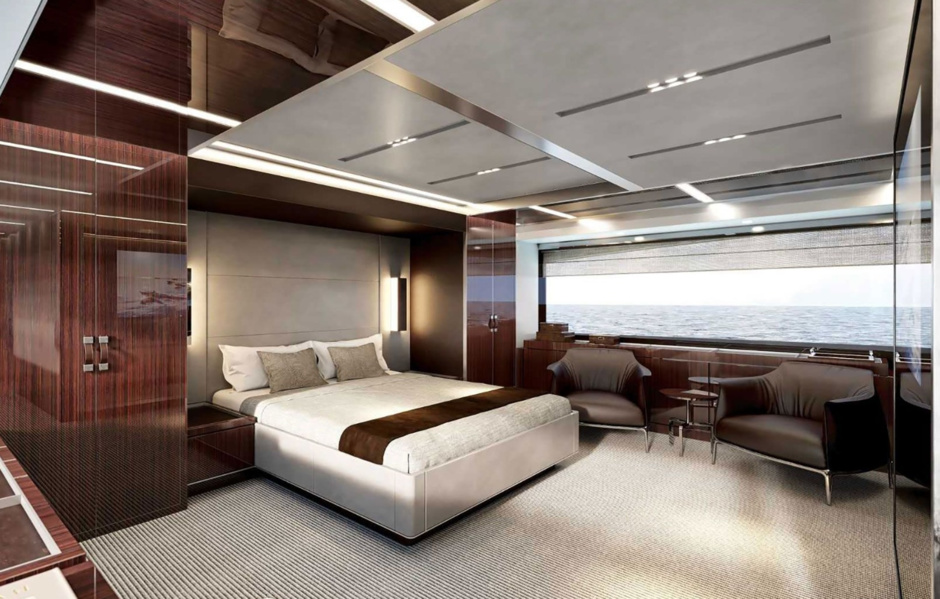 Riva 110 Dolcevita master suite